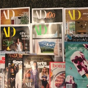 Architectural Digest, sports illustrated